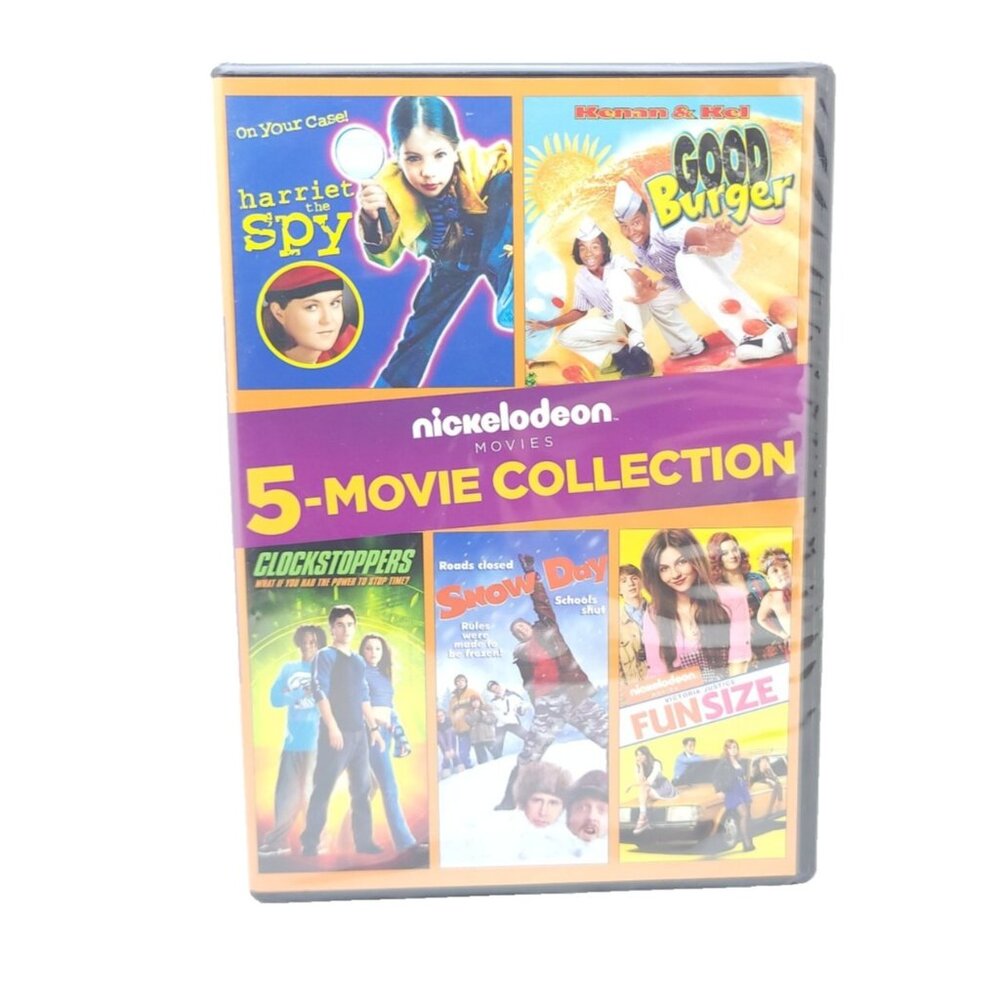 The Nickelodeon 5 Movies Collection Good Burger DVD 2018 Paramount New Sealed